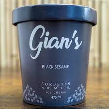 Frozen Gian's Ice Cream - Black Sesame 475 ml